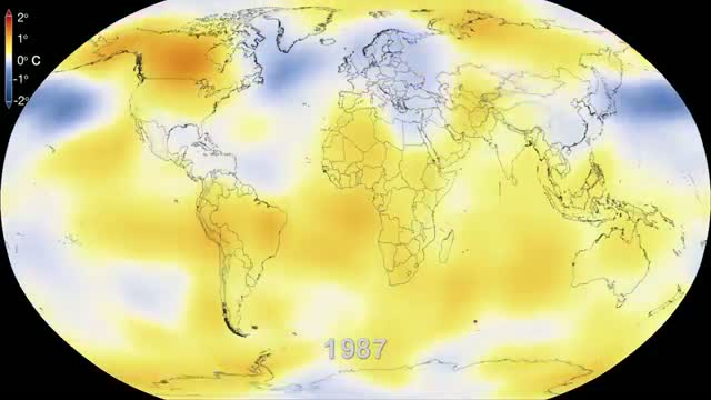 Watch NASA - Six Decades of a Warming Earth Video