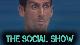 Watch The Social Show: Roger meets an eagle! - 2014 Australian Open Video