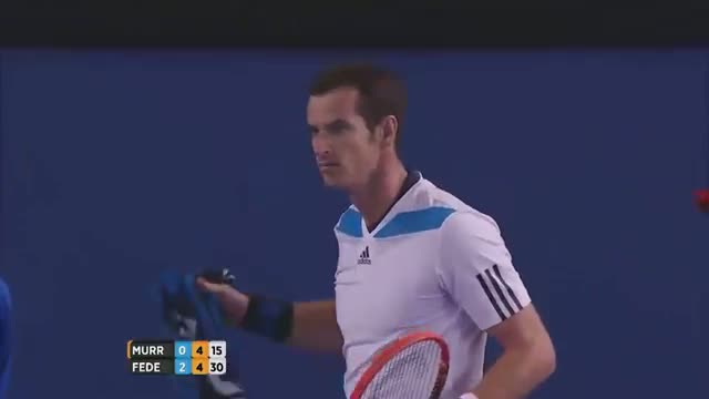 Watch Federer's fantastic lob - 2014 Australian Open Video