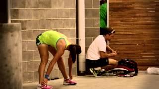 Watch Players warming up behind closed doors - 2014 Australian Open Video