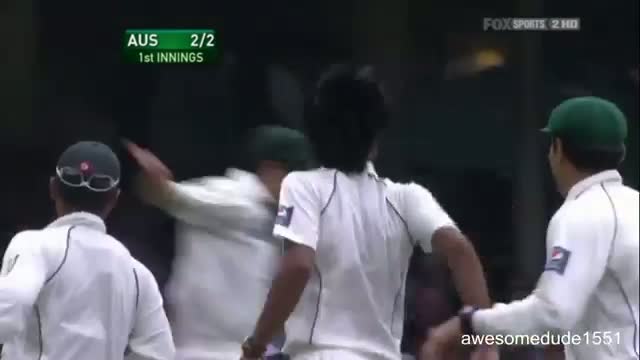 Watch Mohammad Sami 3 for 27 vs Australia 2nd Test SCG Sydney - January 2010 - HD Video Video