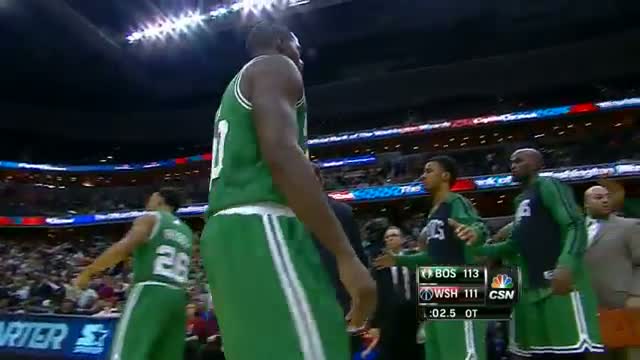 Watch NBA: Gerald Wallace Knocks Down the Game-Winning Layup for Boston Video