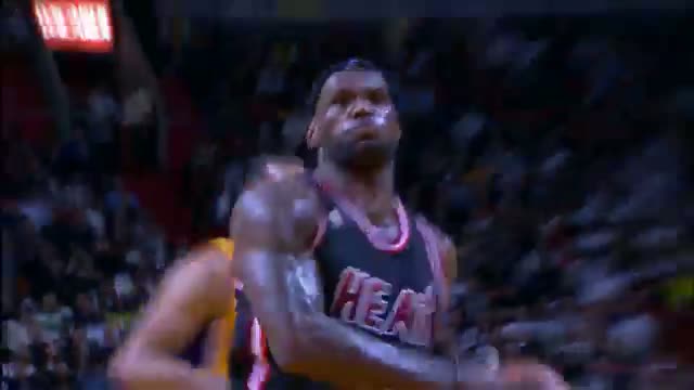 Watch NBA: LeBron Goes Coast-to-Coast for his Signature Tomahawk Jam! Video