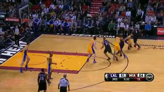 Watch NBA: LeBron James' Double-Double Burns the Lakers Video