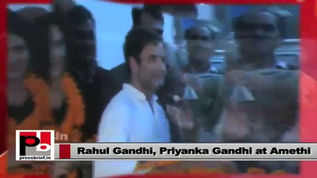Watch Rahul Gandhi, Priyanka Gandhi : Two symbols of development and unity Video