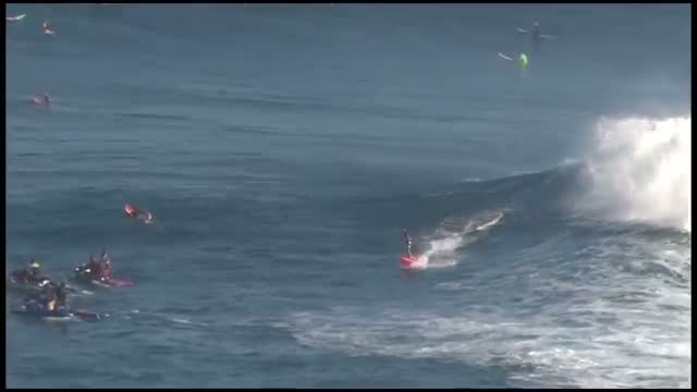 Watch Billy Kemper at Jaws - 2014 Ride of the Year Entry - Billabong XXL Big Wave Awards Video Video