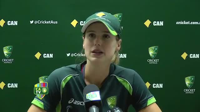 Watch Ellyse Perry on challenge ahead video Video