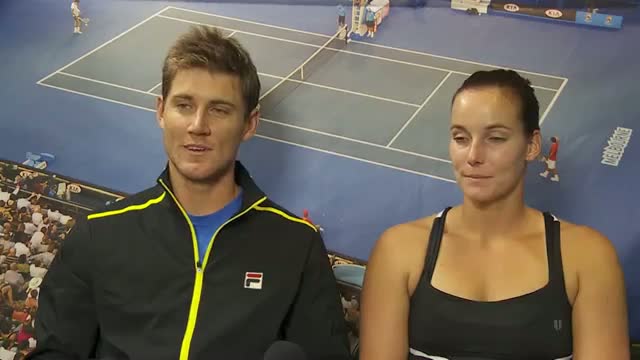 Watch Gajdosova and Ebden interview (semifinal) - 2014 Australian Open Video Video