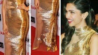 Watch Deepika Padukone's SHOCKING transparent dress at 59th Idea Filmfare Awards 2013 Video Video