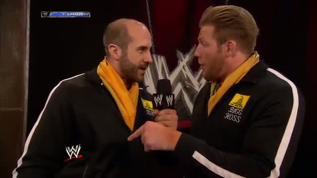 Watch Antonio Cesaro interviews Jack Swagger about the upcoming WWE Royal Rumble Video Video