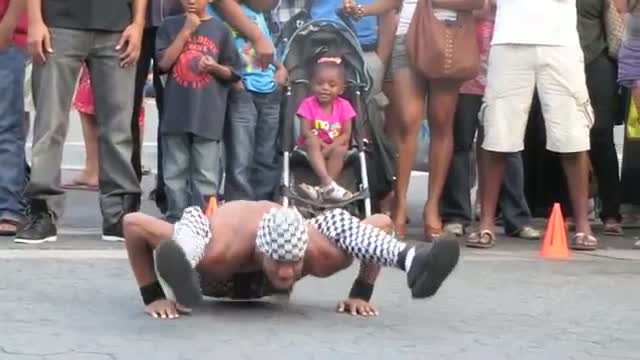 Watch Crazy Street Performers - Union Square Park Video Video