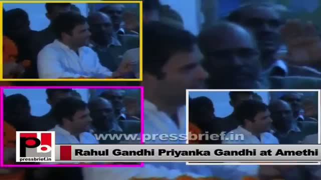 Watch Rahul Gandhi, Priyanka Gandhi : Two symbols of development and unity Video