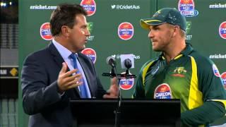 Watch Post Match Presentation - Aus vs Eng 5th ODI 2014 Adelaide - 26 January 2014 Video