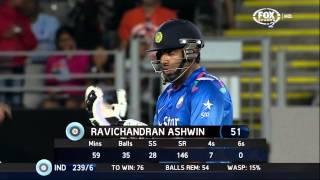 Watch Ashwin 65 Runs off 46 Balls - NZ v IND 2014 - 3rd ODI Auckland - 25 Jan 2014 Video
