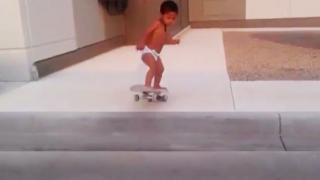 Watch A Two Year Old Skateboarder Video