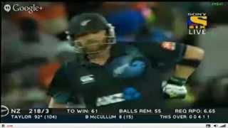 Watch LAST 3 OVERS OF NZ INNING - IND VS NZ 4th ODI - 28/1/2014 Video