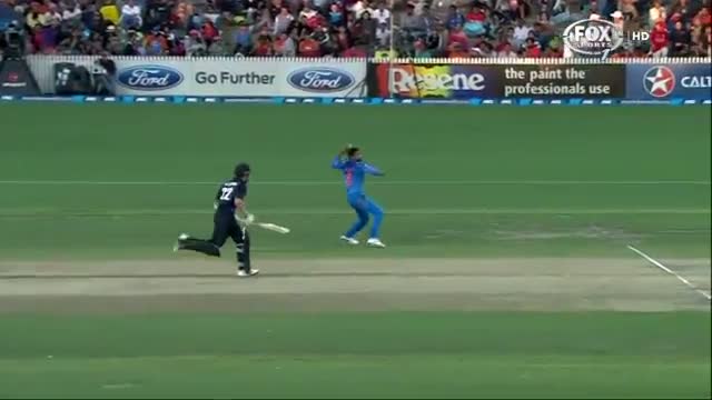 Watch India Wickets Taken v NZ - NZ v IND 2014 4 ODI Hamilton - 28 January 2014 Video