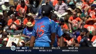 Watch Rohit Sharma Innings Of 79 Runs Off 94 Balls - NZ v IND 2014 4th ODI Hamilton - 28 January 2014 Video