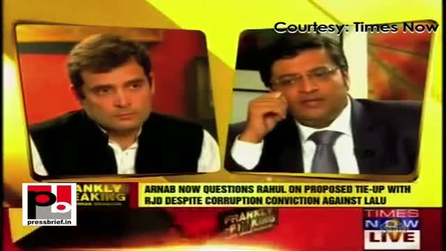 Watch Rahul Gandhi: We make an alliance with a view not with the individual Video