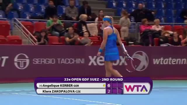 Watch 2014 Open GDF SUEZ Day 3 WTA Highlights Video Video