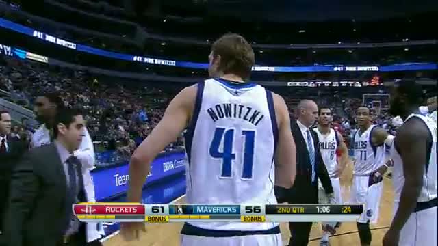 Watch NBA: Dirk Nowitzki Reaches 26,000 Career Points Video