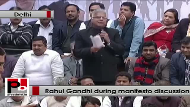 Watch Rahul Gandhi seeks opinion of labour sector for Congress manifesto, Part 02 Video