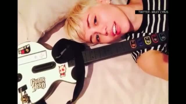 Watch Miley Cyrus Praying for a Better Valentine's Day Video Video