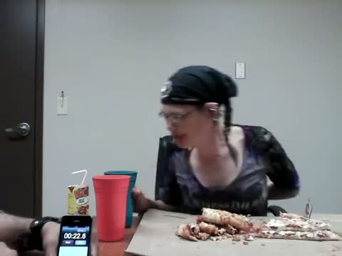 Watch Guinness Records Unleashed 16 inch pizza attempt success. 16 in pizza one handed. Under 2 min. Video Video