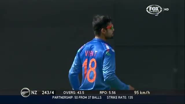 Watch India Wickets Taken v NZ - India vs New Zealand 5th ODI - 31 Jan 2014 Video