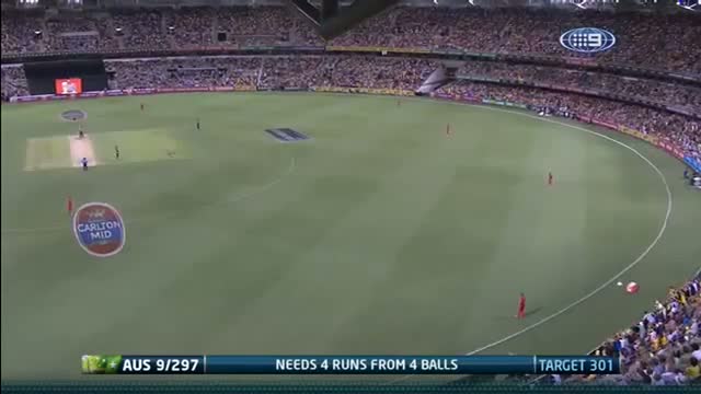Watch James Faulkner smashes Australia to victory 2nd ODI vs England Video Video