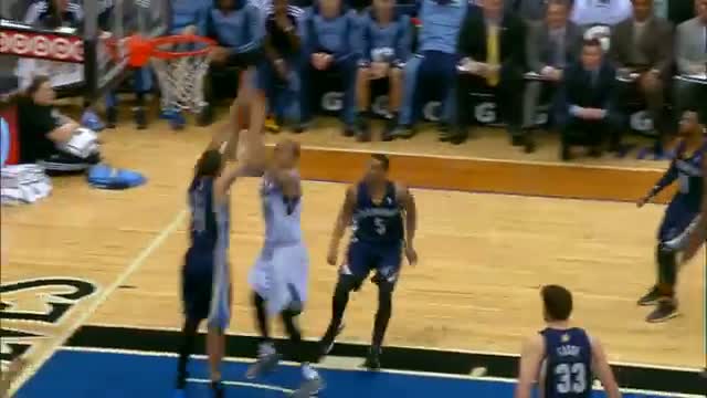 Watch NBA: Kevin Martin Posterizes Tayshaun Prince! Video