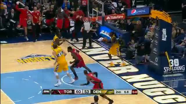 Watch NBA: Terrence Ross' MONSTER Dunk on Kenneth Faried Video