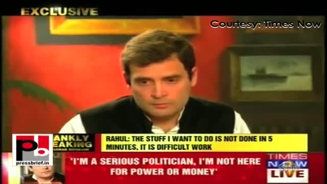 Watch Rahul Gandhi: I want to make this country powerful Video