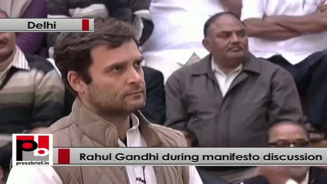 Watch Rahul Gandhi: RTI and MNREGA will uplift structure of our system Video