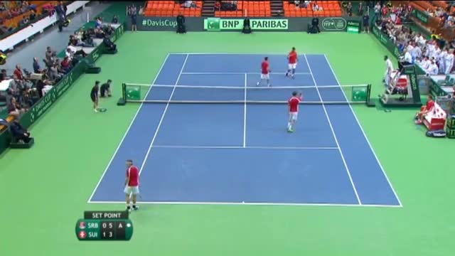 Watch Highlights: Serbia v Switzerland Rubber 3 Video