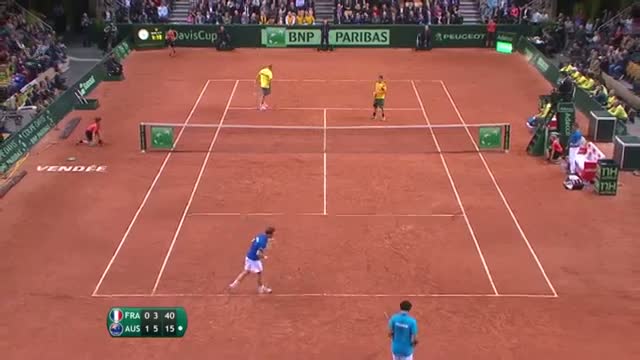 Watch Shot of the day - Jo-Wilfried Tsonga's perfect lob video Video