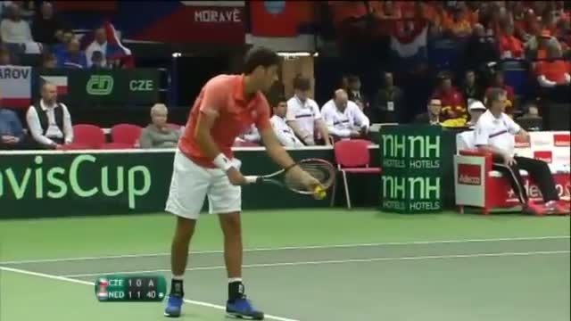 Watch Highlights: Radek Stepanek (CZE) v Robin Haase (NED) Video