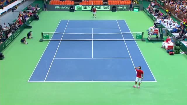 Watch Highlights: Roger Federer (SUI) v Ilija Bozoljac (SRB) Video