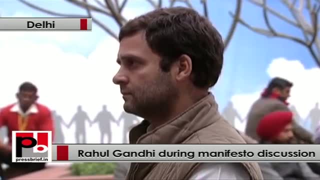 Watch Rahul Gandhi: MPs will be selected with transparency Video