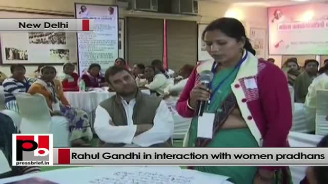 Watch Rahul Gandhi- India needs women participation in every sector Video