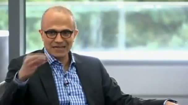 Watch Satya Nadella: Microsoft still "very relevant" Video Video