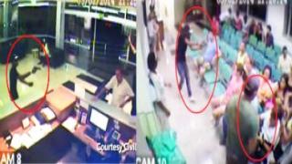 Watch Brazil Rio De Janeiro Hospital Attacked By Armed Robbers Ganng - CCTV Footage Video