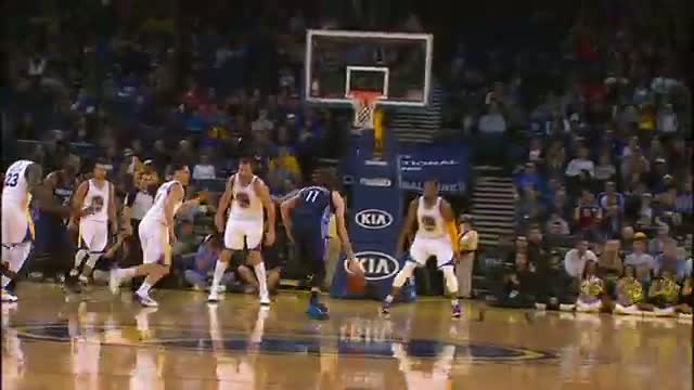 Watch NBA: Josh McRoberts Throws the Hammer Down on Bogut Video
