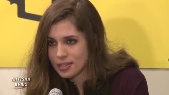 Watch PUSSY RIOT ADDRESSES NEW YORK ABOUT RUSSIAN HUMAN RIGHTS ABUSES VIDEO Video