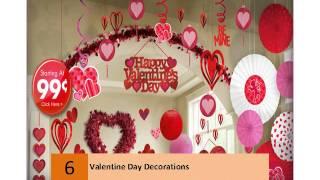 Watch Valentine Day Decorations - Happy Valentine Day Video