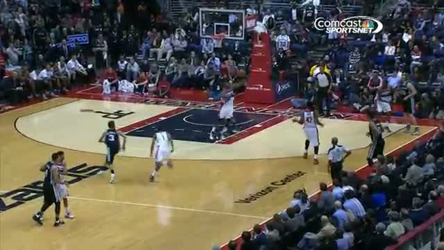 Watch NBA: John Wall Forces Double OT with the Steal and Layup Video