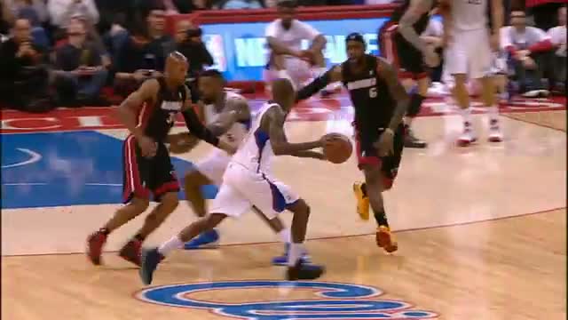 Watch NBA: DeAndre Jordan Converts the INSANE Reverse And-1 Oop Video