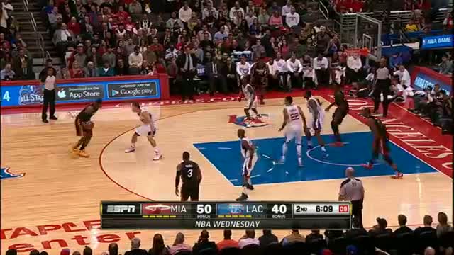 Watch NBA: Duel: LeBron James Battles Versus Blake Griffin Video