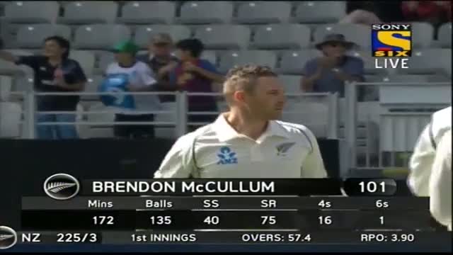 Watch Sixes of New Zealand Innings - India vs New Zealand - Day 1 - 1st Test 2014 Video