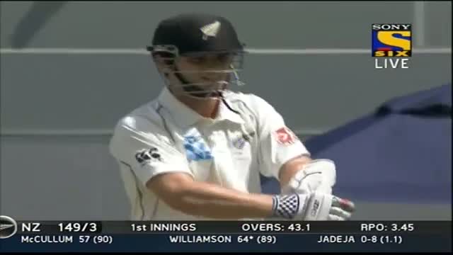 Watch Boundries of New Zealand Innings - India vs New Zealand - Day 1 - 1st Test 2014 Video